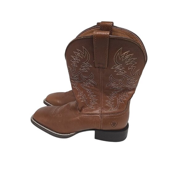 Ariat Men's Sport Latigo Toasted Tan Soft Toe Western Boot 10044559 Size 10EE - Picture 4 of 7